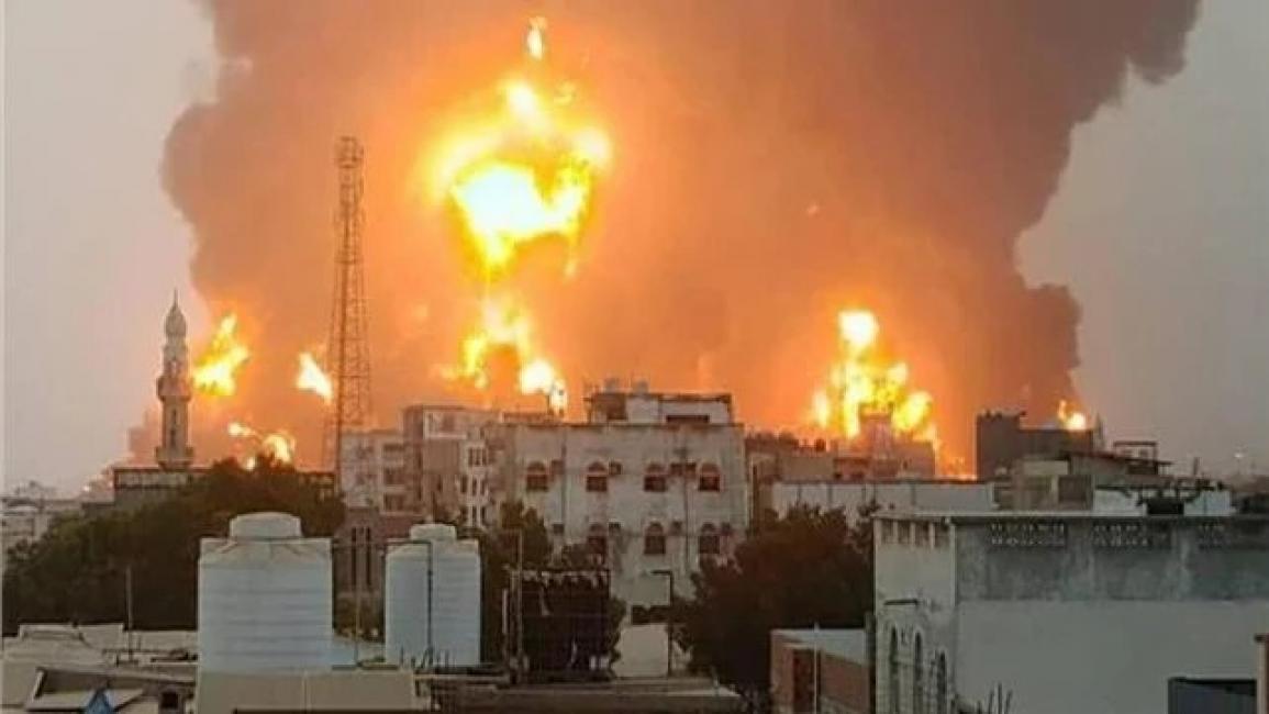 عدوان إسرائيلي واسع على الحديدة بتنسيق مع واشنطن