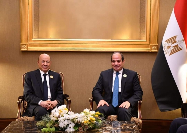 السيسي يؤكد تمسك مصر بوحدة اليمن وخفض حجم التوترات في البحر الأحمر