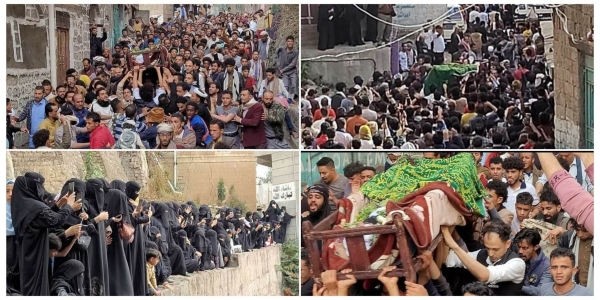 الآلاف يشيعون جثمان "المكحل" في إب