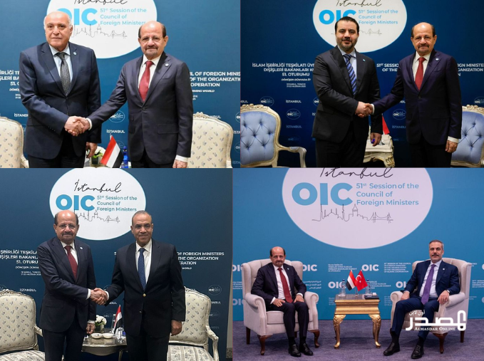 خلال لقاء الزنداني بهم في إسطنبول.. وزراء خارجية تركيا ومصر والجزائر يؤكدون دعم بلدانهم لوحدة واستقرار اليمن