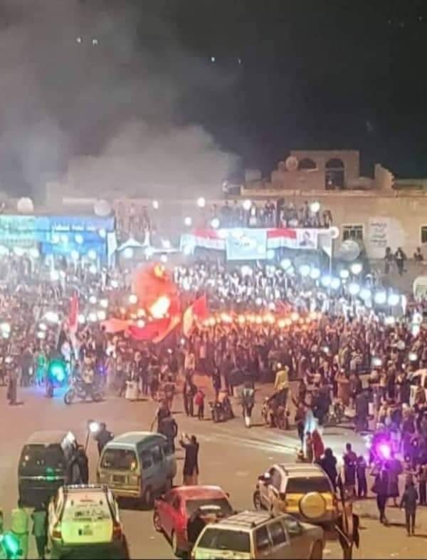 احتفال شعبي في مسقط رأس قائد ثورة سبتمبر في إب