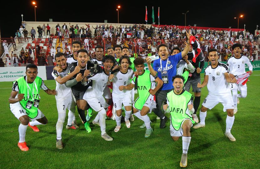 منتخبنا اليمني للشباب يتأهل الى ربع نهائي كأس العرب