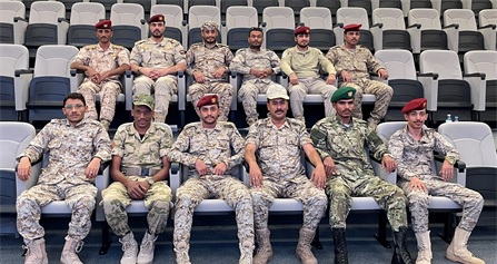 خبراء أمريكيين يدربون 12 عسكريا من حرس الحدود اليمنيين